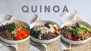 COME CUOCERE LA QUINOA  Preparazione facile  idee SUPER PROTEICHE [upl. by Ardnyk501]