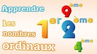 Apprendre les nombres ordinaux 1️⃣ 2️⃣ 3️⃣  Vocabulaire [upl. by Elehcor718]