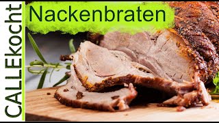 Saftiger Schweinebraten im Backofen zubereiten  Omas Rezept [upl. by Nosnah679]