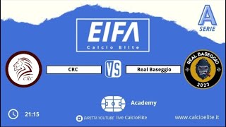 CRC vs Real Baseggio  8a Serie A DElite [upl. by Angel]