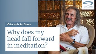 What does it mean when my head falls forward in meditation  QampA with Sat Shree [upl. by Haymo]