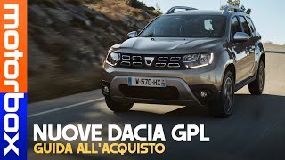 I prezzi 2020 delle Dacia a GPL  Dacia Duster ECOG Sandero Stepway e Logan [upl. by Enneillij]