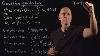 Gaussian Quadrature  Lecture 40  Numerical Methods for Engineers [upl. by Ettenirt]