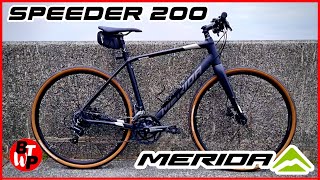 Merida Speeder 200  Bike Check [upl. by Seuqramed]