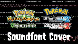 Northern Desert  PMD2 Pokémon Black White 2 Soundfont Cover [upl. by Courtney861]