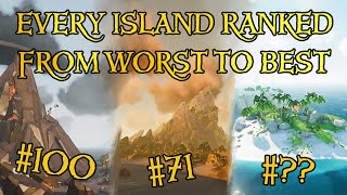 Every Sea of Thieves Island Ranked from WORST to BEST [upl. by Eninahs]