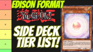 Edison Format July 2024 SIDE DECK TIER LIST [upl. by Ahsema]