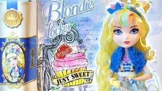 Ever After High EAH  Just Sweet  Blondie Lockes  Daughter of Goldilocks  Princess Doll  에하돌 [upl. by Ackerman797]