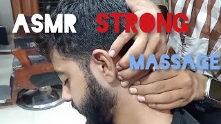 FULL ASMR HEADNECK AND FACE MASSAGE BY PAKISTANI BARBER RELAXING [upl. by Croom]