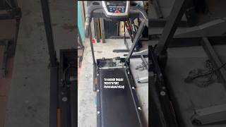 Treadmill second sale new belt and motor installed telugu treadmill gymrepair treadmillservice [upl. by Ahsinelg]