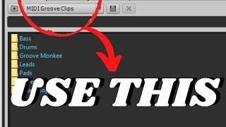How to Use Midi Groove Clips in Cakewalk  Cakewalk by Bandlab Tutorial  Caketorials [upl. by Acinoda179]