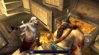 God of War Chains of Olympus Persian King God Mode No Damage [upl. by Modla131]