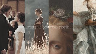 romantic academia aesthetic playlist w multifandom visuals 🥀 [upl. by Atterehs]