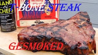 TBone Steak gesmoked [upl. by Creigh]