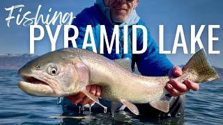 Fishing Pyramid Lake for Lahontan Cutthroat [upl. by Qirat]