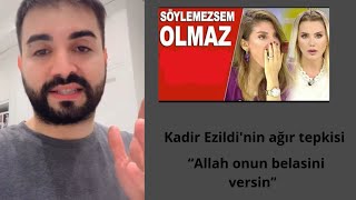 Gamze Türkmen’e yapılan haksızlığa karşı Kadir Ezildi’den gelen destek büyük yankı uyandırdı [upl. by Cletis]