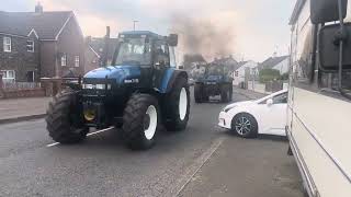 Tractor run at Rasharkin Co Antrim [upl. by Eibbor]