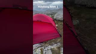 Hilleberg Allak taking on some wind hilleberg allak tent mountains [upl. by Marylin]