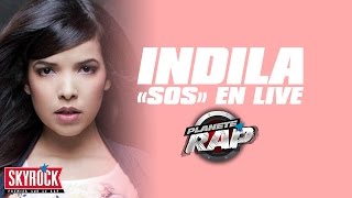 Indila quotSOSquot en live PlanèteRap [upl. by Negrom]