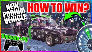 quotNewquot Lucky Wheel Vehicle Vapid Clique Christmas Livery How To Win It First Try  GTA 5 Online [upl. by Ahsaten402]