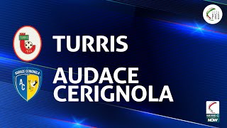 Turris  Audace Cerignola 11  Gli Highlights [upl. by Inajar]