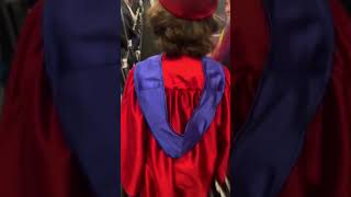 Kindergartener celebrates graduation on Frontier Airlines flight [upl. by Vickey112]