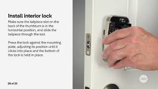 How to Install Yale Assure Lock 2 Touch KeyFree [upl. by Yvonne]