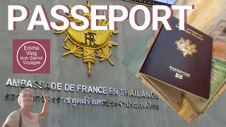 Comment renouveler son passeport en Thaïlande  Ambassade de France  Expatriation Thaïlande [upl. by Thea]