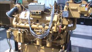 Caterpillar 3412 DIT 615HP1800rpm Diesel Engine [upl. by Wilkie]