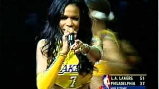 Bootylicious Live NBA Finals 2001mpg [upl. by Miche322]