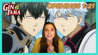 THIS SERIES IS A MUST WATCH GINTAMA OPENING 121 REACTION  Blind Anime OP Reaction [upl. by Annoved]