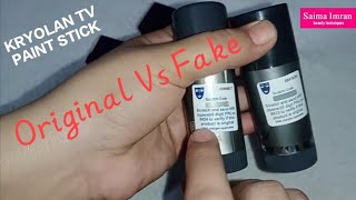 KRYOLAN TV PAINT STICK ORIGINAL VS FAKE Asli ki Pehchan [upl. by Intisar]