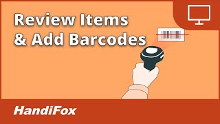 HandiFox  Barcode Inventory Software [upl. by Caneghem]