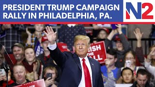 LIVE President Donald Trump campaign rally in Philadelphia  NEWSMAX2 [upl. by Zosi]