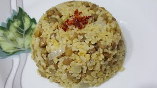 Yeşil Mercimekli Bulgur Pilavı [upl. by Haret832]