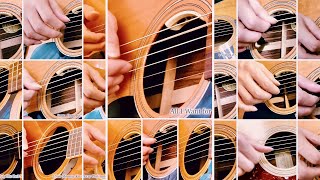 クリスマスamp冬唄メドレー／ChristmasampWinterSong Medley ソロギター音量調整済 Fingerstyle Guitar Christmas Challenge day124 [upl. by Nerrag]