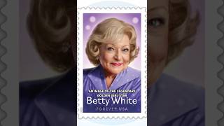 Betty White will be remembered on a new postage stamp next year [upl. by Bush163]