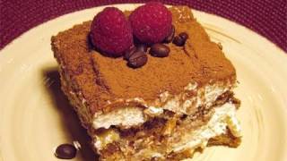 Tiramisu Recipe  Howto Video  Laura Vitale quotLaura In The Kitchenquot Episode 27 [upl. by Idnym940]