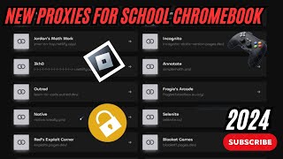 New Proxy For School Chromebook 2024  October 2024 Updated [upl. by Naamana]