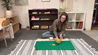 How to Give a Lesson on the Montessori Golden Beads [upl. by Sainana492]