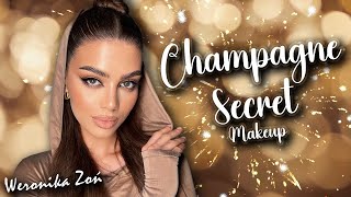 Champagne Secret Makeup  WERONIKA ZOŃ x PIECZONKA [upl. by Elleinaj]