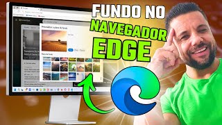 Como Alterar o PLANO DE FUNDO do Navegador MICROSOFT EDGE No sistema WINDOWS 11 [upl. by Mell343]