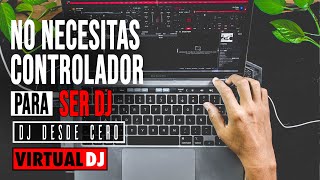 Tutorial DJ con computadora 🔥virtual dj🔥SOLO CON EL TECLADO [upl. by Dona800]