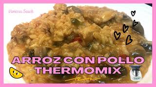 Arroz con pollo Thermomix thermomixarrozconpollopolloadictasagmvanessasauch [upl. by Tudela589]