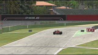 IRACING F1 IGP TOUR Imola Mercedes w13 race lap 11912 [upl. by Jehiel]