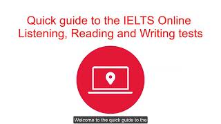 Quick guide to the IELTS Online Listening Reading and Writing tests [upl. by Hsakiv380]