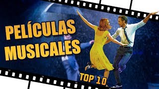 Las 10 mejores PELÍCULAS MUSICALES de la HISTORIA [upl. by Gilbart]