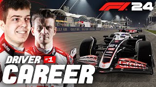 OUR NEW JOURNEY BEGINS F1 24 Driver Career Mode  Part 1 [upl. by Trudi]