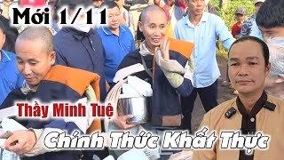 Thầy Minh Tuệ 111 Chính Thức khất thực tại Gia Lai cận cảnh Chia sẻ Phước Nghiêm [upl. by Nommad]