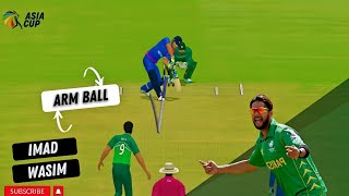 Real cricket 24  Imad Wasim Bowling Action  Arm Ball cricket rc24bowllingtricks [upl. by Nylknarf468]